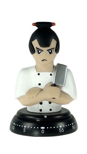 Küchentimer sushi chef angry - chef,