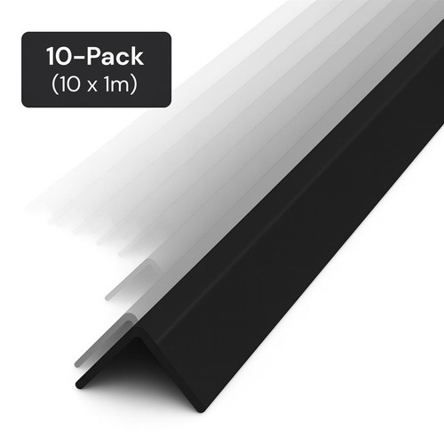 Stück schwarz meter pvc - 1,