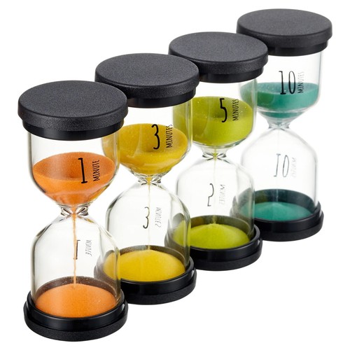 Teiliges sanduhr set - 4-teiliges, sanduhr-sanduhr-set