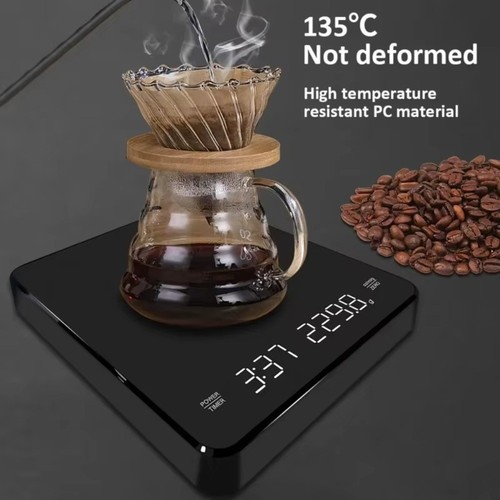 Digitale kaffeewaage mit timer - digitale,
