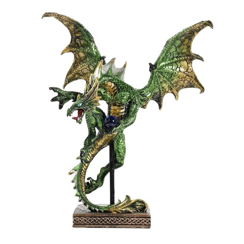 Drache fliegend figur resin - drache,