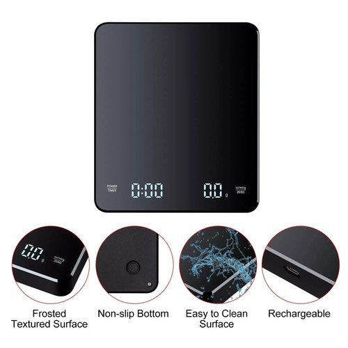 Digitale kaffeewaage mit timer - kaffeewaage,
